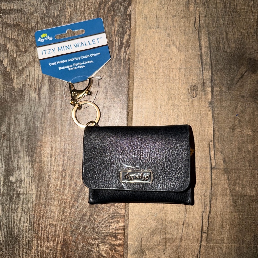 Itzy Ritzy Black Mini Wallet
